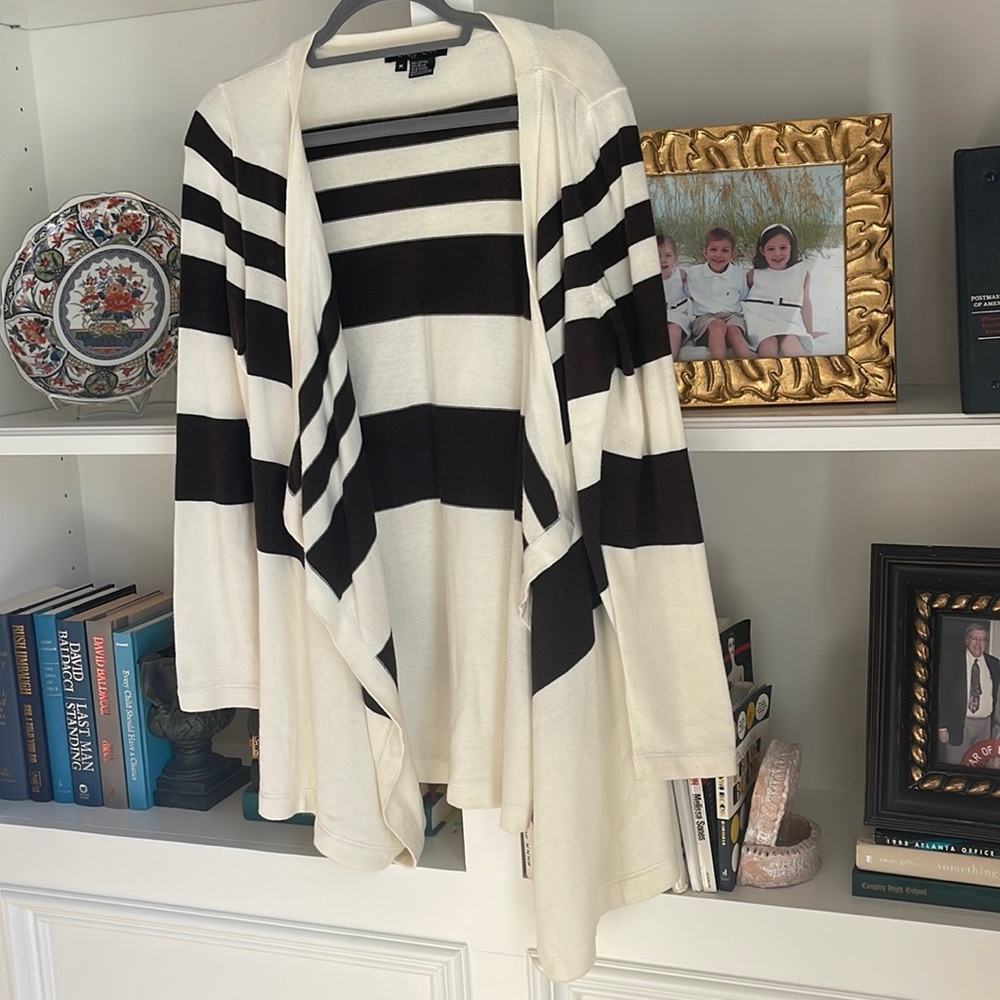 Etcetera striped cardigan size M